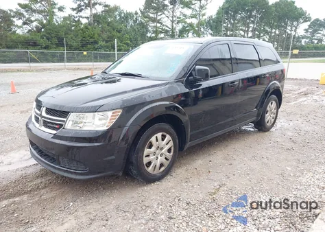 2015 Dodge Journey American Value Pkg z USA, uszkodzony, nr VIN 3C4PDCABXFT654892